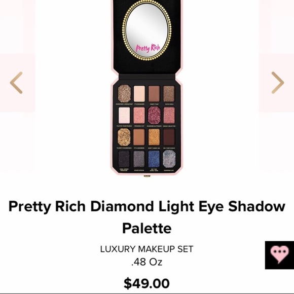 COPY - BN Too Faced Pretty Rich Eyeshadow Palette - Picture 7 of 7